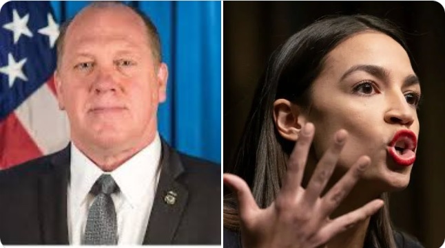 Donald J. Trump Posts From His Truth Social (@trumpdailyposts) on Twitter photo If you support Border Czar Tom Homan arresting AOC for giving illegal aliens instructions on how to avoid deportation, post a 👍 in the comments
AOC and Tom Homan are tagged <a href="/RepAOC/">Rep. Alexandria Ocasio-Cortez</a> <a href="/RealTomHoman/">Thomas D. Homan</a>
Make your voice heard. If you support Border Czar Tom Homan arresting AOC for giving illegal aliens instructions on how to avoid deportation, post a 👍 in the comments
AOC and Tom Homan are tagged <a href="/RepAOC/">Rep. Alexandria Ocasio-Cortez</a> <a href="/RealTomHoman/">Thomas D. Homan</a>
Make your voice heard.