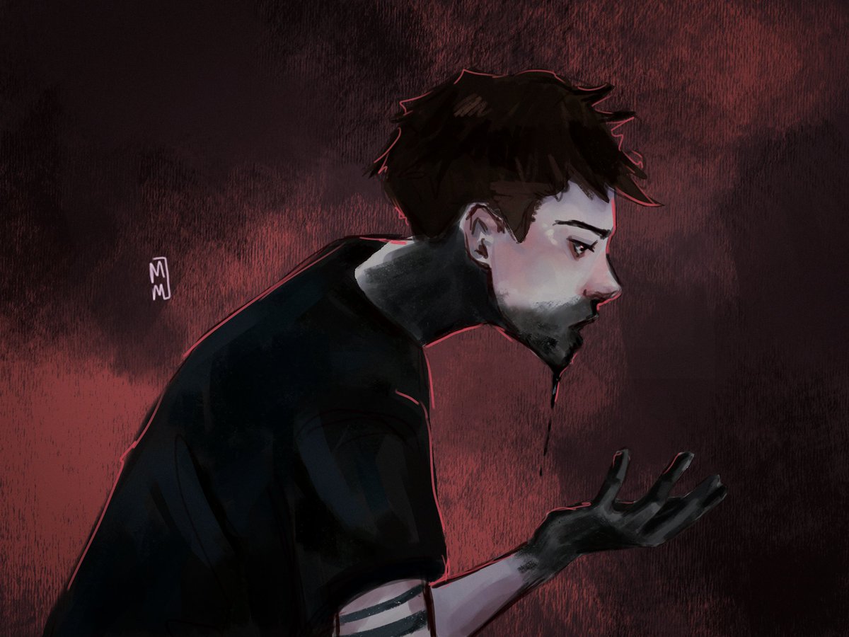 They're smirking at first blood.

#cliqueart