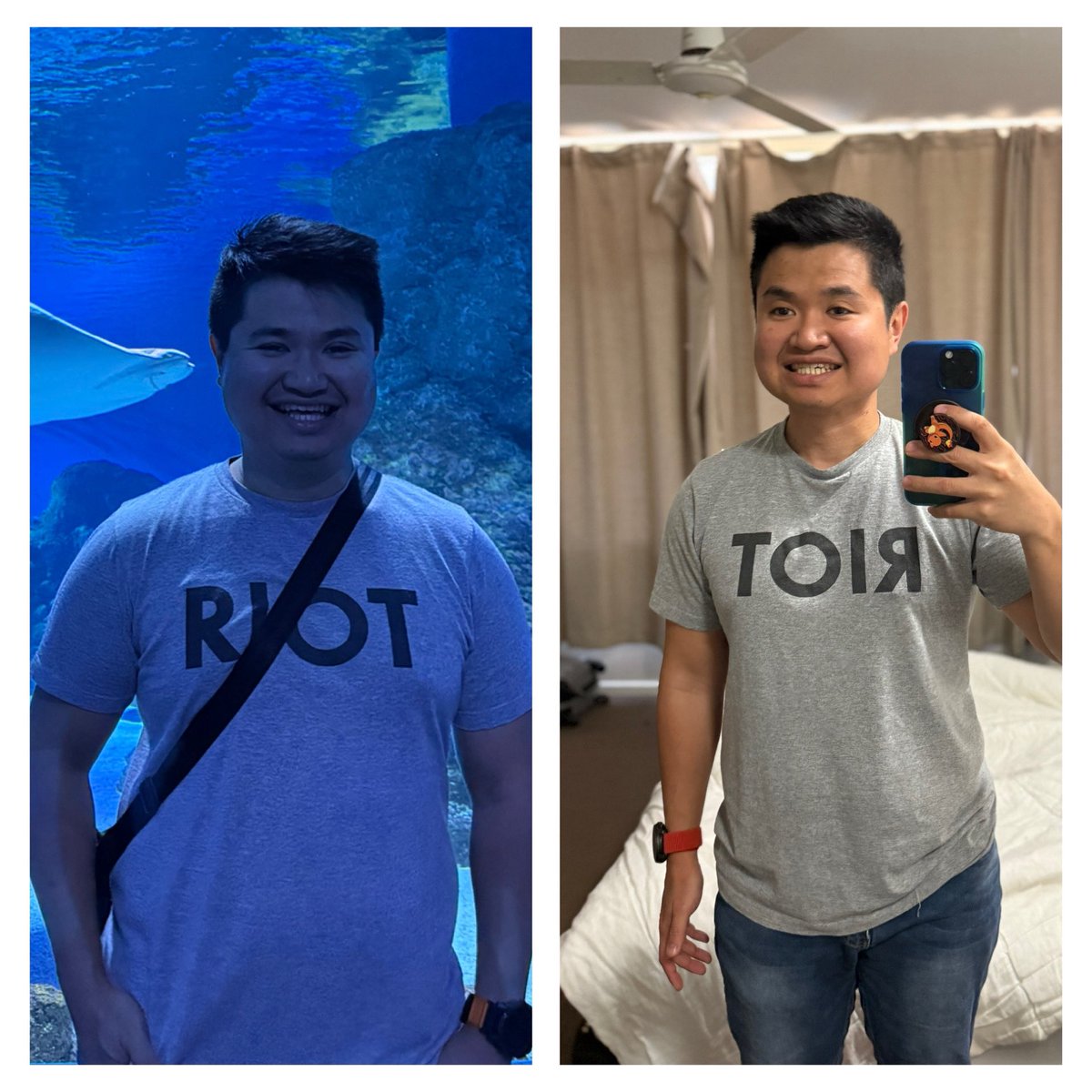 fudgey's tweet image. 12kg down 🥳. Bit more to go 😁