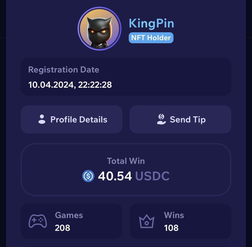 Perfect way to close out August! 🎉 

Just crossed 40 $USDC in total wins on <a href="/NinjaBlazeApp/">Ninja Blaze</a>. 

I'll be doubling that amount in September 🤑