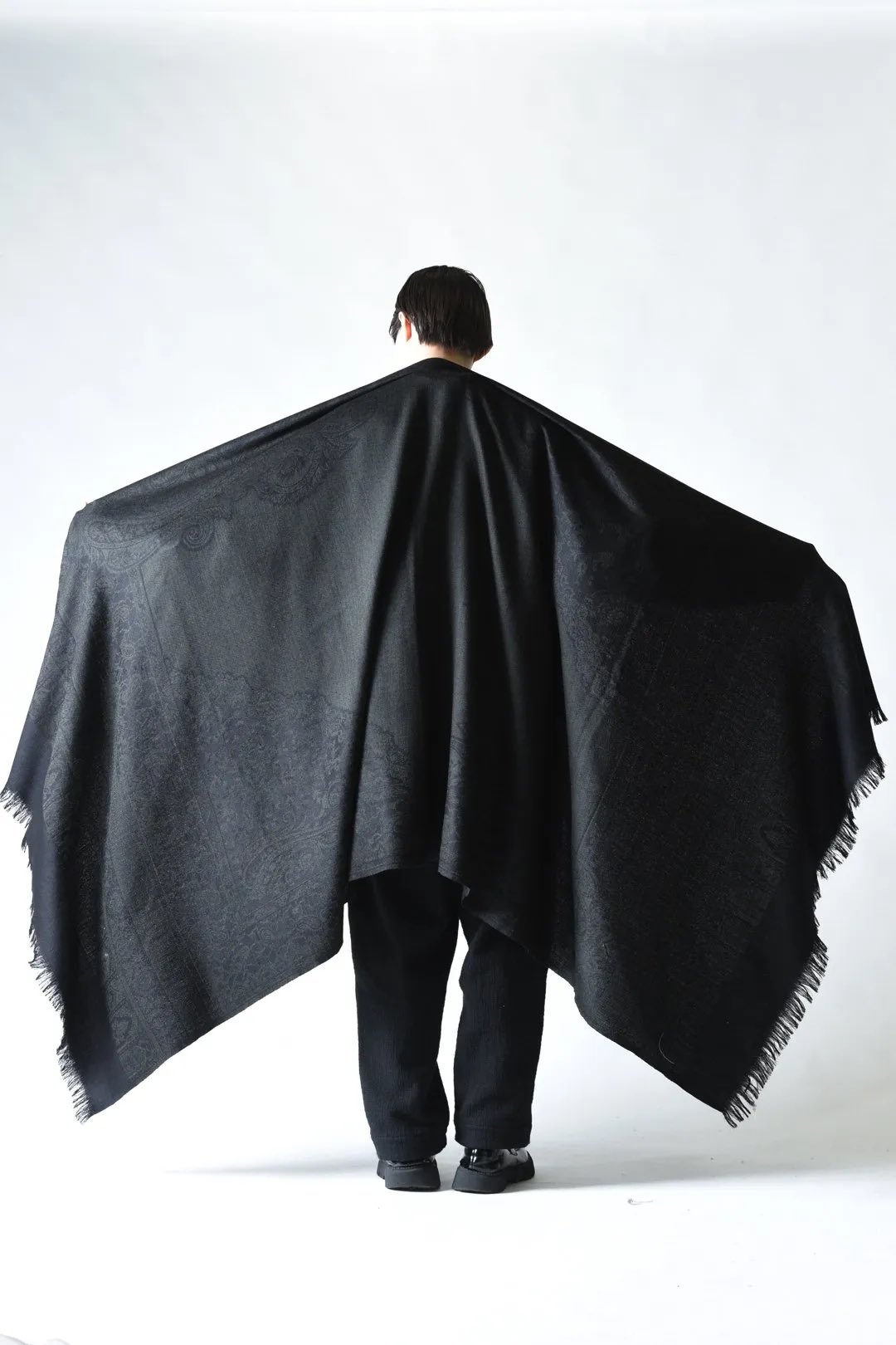 YANTOR ペイズリーストール YANTOR - 【残り一点】Tibetan Paisley Jacquard Stole