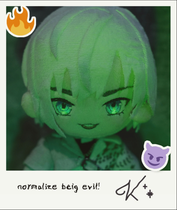 小瓦娃也可以邪惡的😈
#kaepix