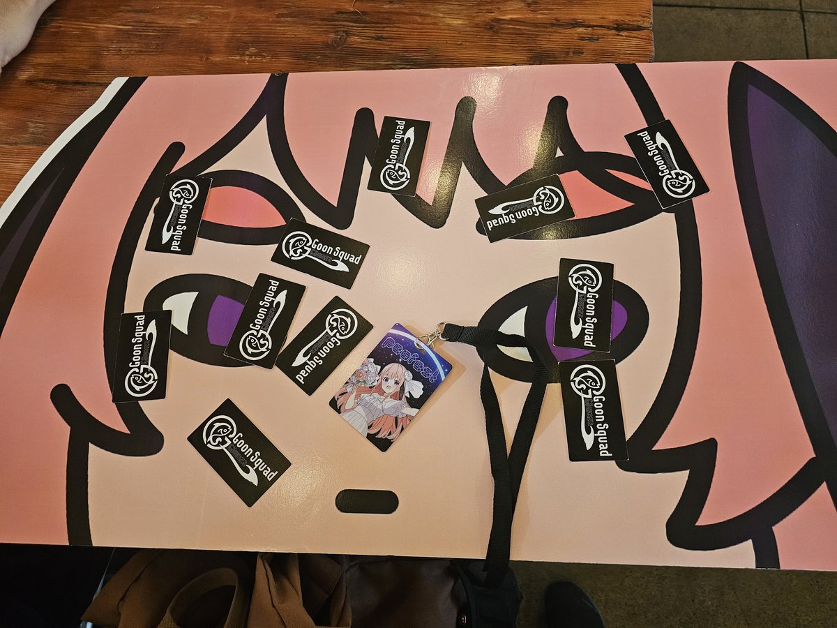 At the Goon table #peofest