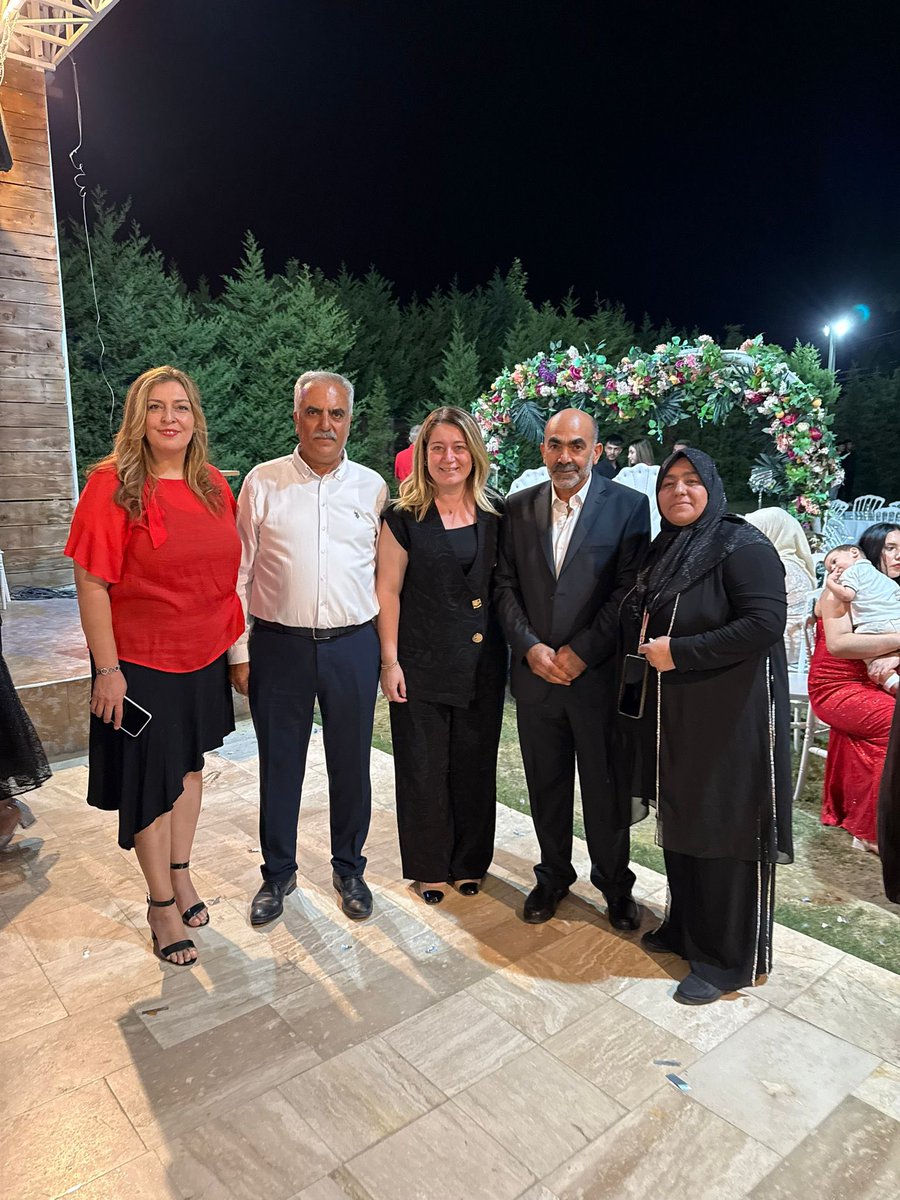 📍Lara Garden

İlçe Başkanımız Sayın @duygucanbaz ve Yönetim Kurulu Üyelerimiz, Hikmet Fatma Atalay ailesinin kıymetli evladının düğününe katıldılar.

Helin &amp; Muhammed Can çiftimize mutluluklar diliyoruz.
