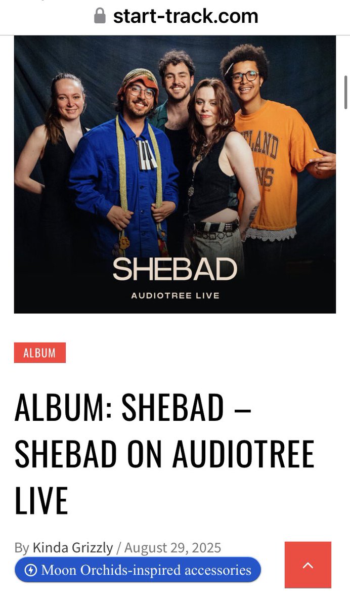 shebadfand10784's tweet image. Thank you Kinda Grizzly for your well written &amp;amp; thoughtful review of SHEBAD’s new live EP recorded at Audiotree’s studio in Chicago.🙏

☀️Article➡️ start-track.com/album-shebad-s…

☀️SHEBAD on Audiotree➡️ youtu.be/shbAeIp3dNo?si…

#musicreview 
#musicblog
#musicreview 
#Brisbanemusic…