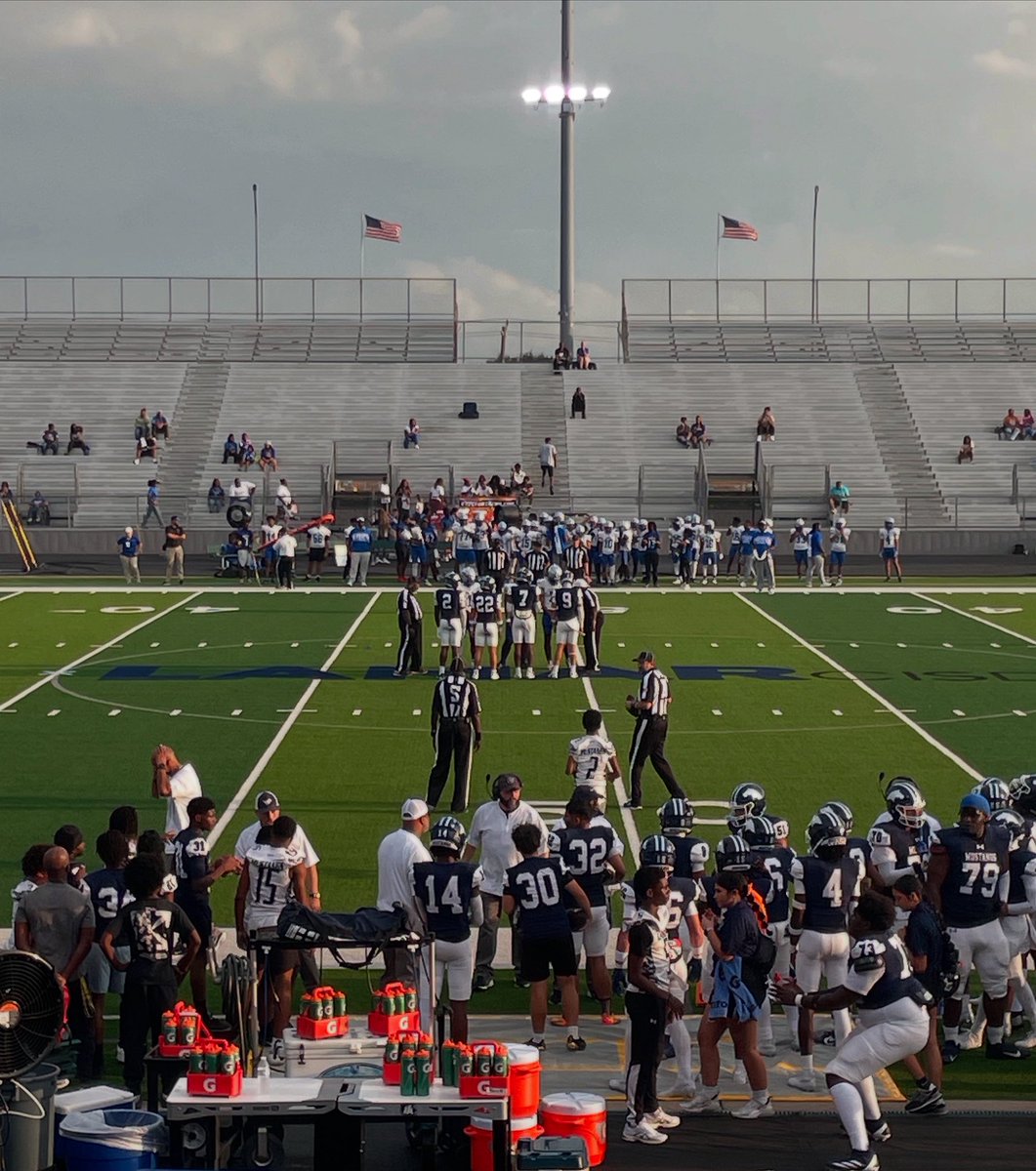 🏈 Huge shout out to the LcHs Varsity Captains who represented the “STABLE”
at last nights opener 🏈 
*Larry #2 
*Jayson #9 
*Trevor #7 
*Andrew #22 

#openwiththeWIN #2025 #mustangpride