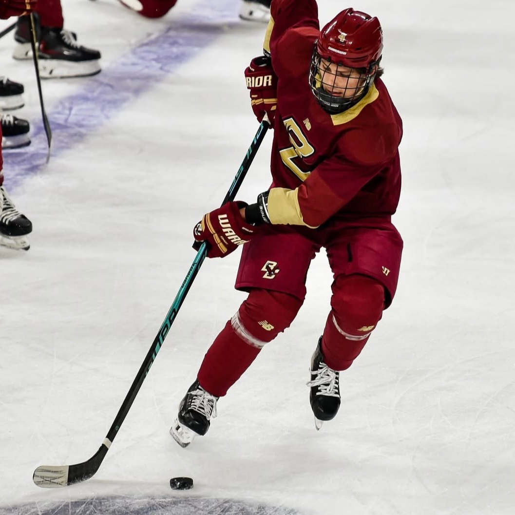 geargeekhockey's tweet image. Another year of Bauer sticks at BC for Teddy Stiga, but this year he's showing the Pulse! Last season it was the Nexus line.

📸:@BC_MHockey | #Preds