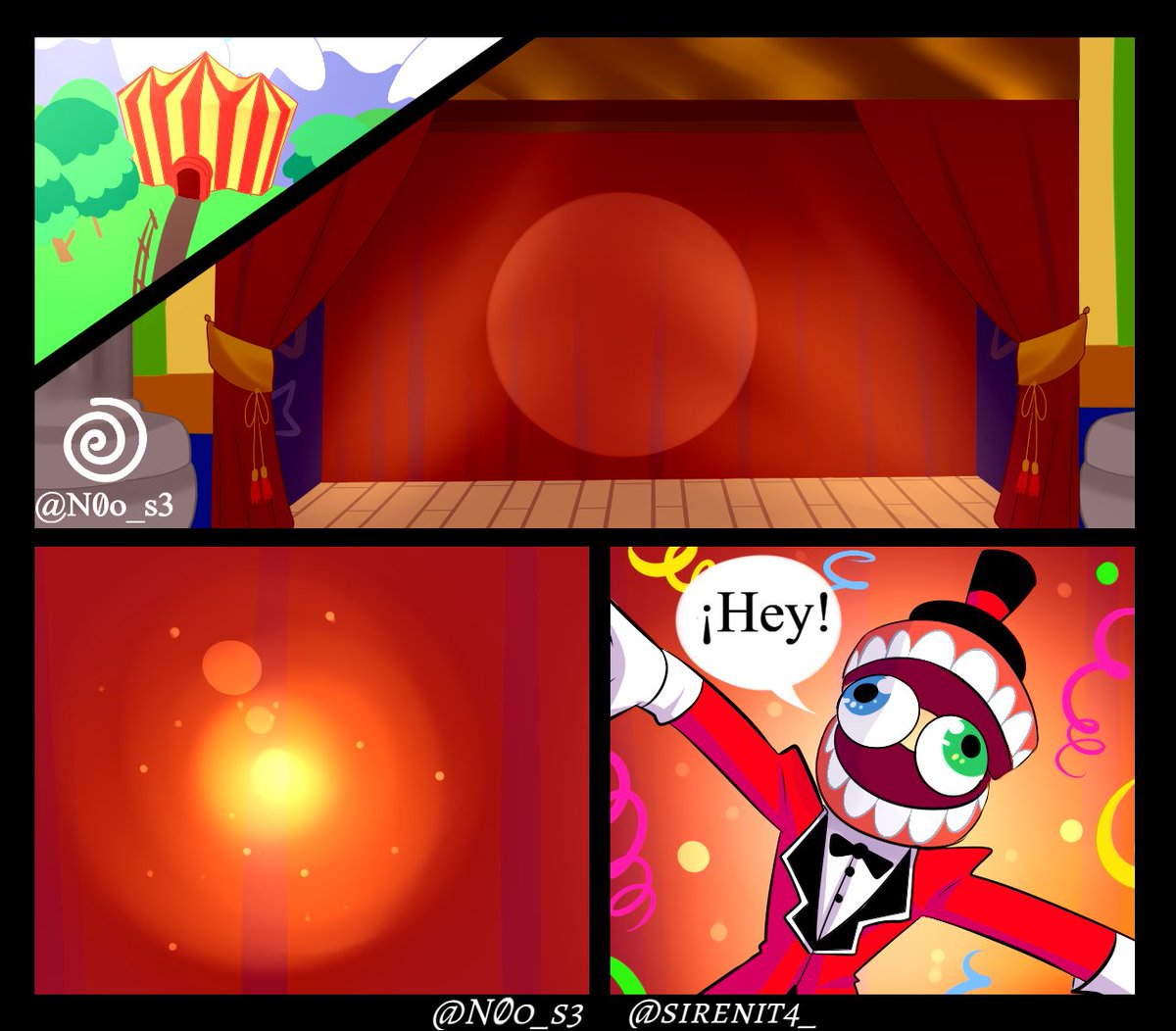 N0o_s3's tweet photo. #theFuckingDigitalCircus
INICIO 
(1/?)  Art by:
@sirenit4_ / @N0o_s3

#DigitalCircus #theAmazingDigitalCircus #NSFW #CircoDigital #Comic https://t.co/jHf1gqTuhS