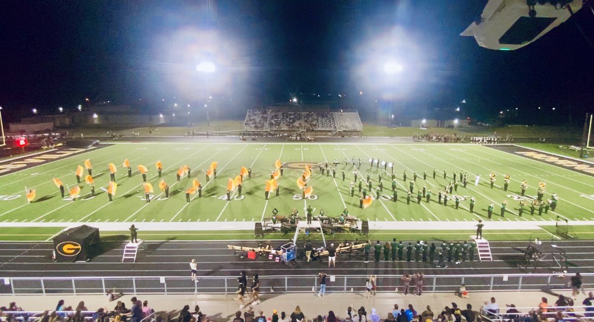 ColorThs's tweet photo. First football game is a wrap!  @THSDuckFtbl @taylorisd #fridaynightlights https://t.co/rmnzEROcBb