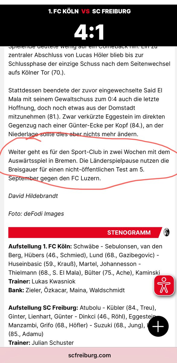 MacisteFR79's tweet photo. VfB Spiel auch schon abgeschenkt oder wie 😤🤦🏻‍♂️#scfreiburg #koescf https://t.co/u2OkSuf9Zf