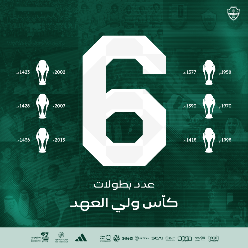 ALAHLI_FC's tweet photo. لجنة #توثيق_تاريخ_كرة_القدم_السعودية تعتمد 53 بطولة أهلاوية 

#الأهلي