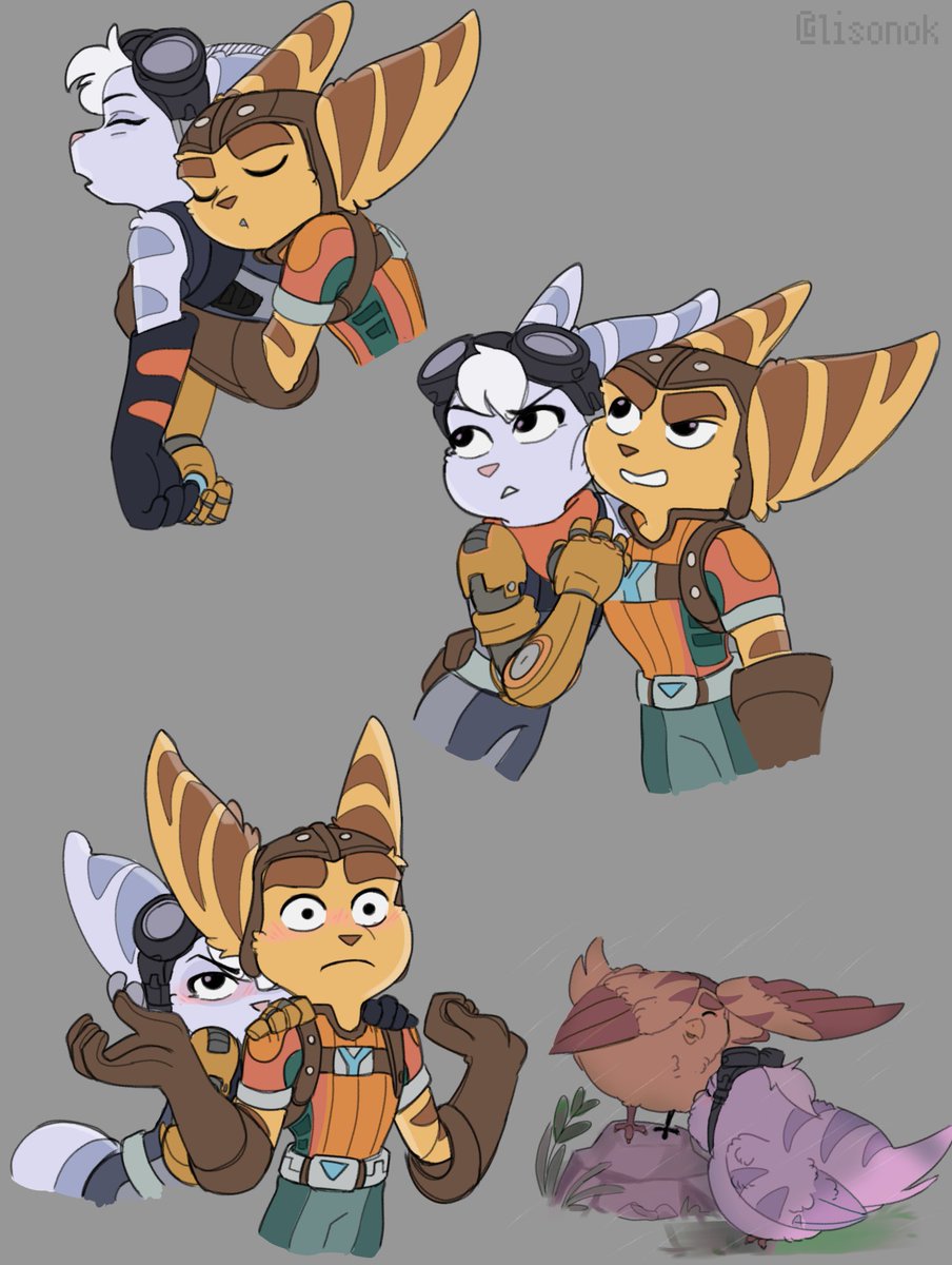 🧡🤍
#Rivchet #RatchetandClank