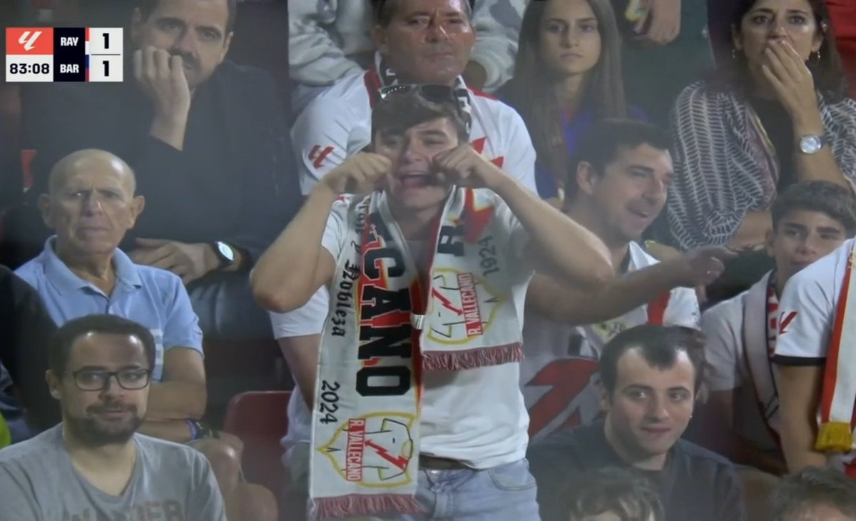 phew well at least despite the shit game we didn't lose... gracias negreira for the 1 point