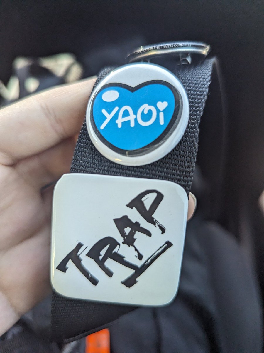 my gf wears these pins in public when we're together