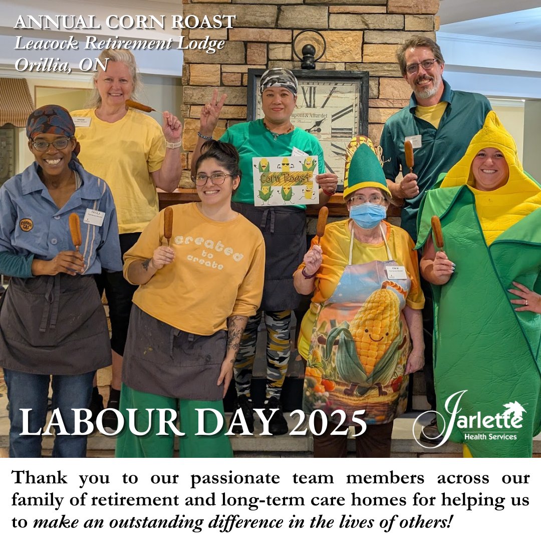 Thank you to our passionate team members across our family of retirement and long-term care homes for helping us make an outstanding difference in the lives of others! <a href="/OLTCAnews/">Ontario LTC Assoc.</a> #orca #labourday2025👨🏻‍🍳👩🏻‍✈️👷🏻‍♂️👩🏻‍💻👩🏻‍🚒 #appreciationposts❤️ #retirementliving #longtermcare