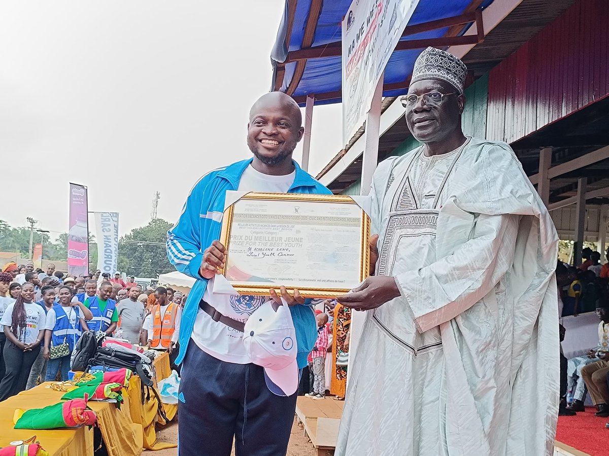 Mounouna Foutsou / Ministre de la Jeunesse tweet media