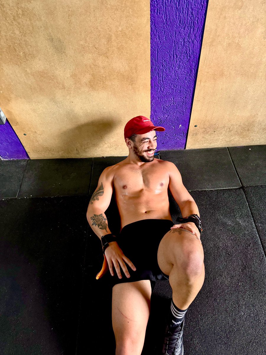 ruanmiller's tweet image. POV: Acabou o treino do crossfit 😪