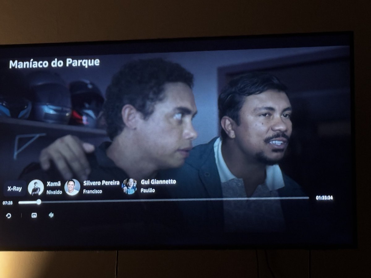 fui ver maniaco do parque e apareceu o lazaro