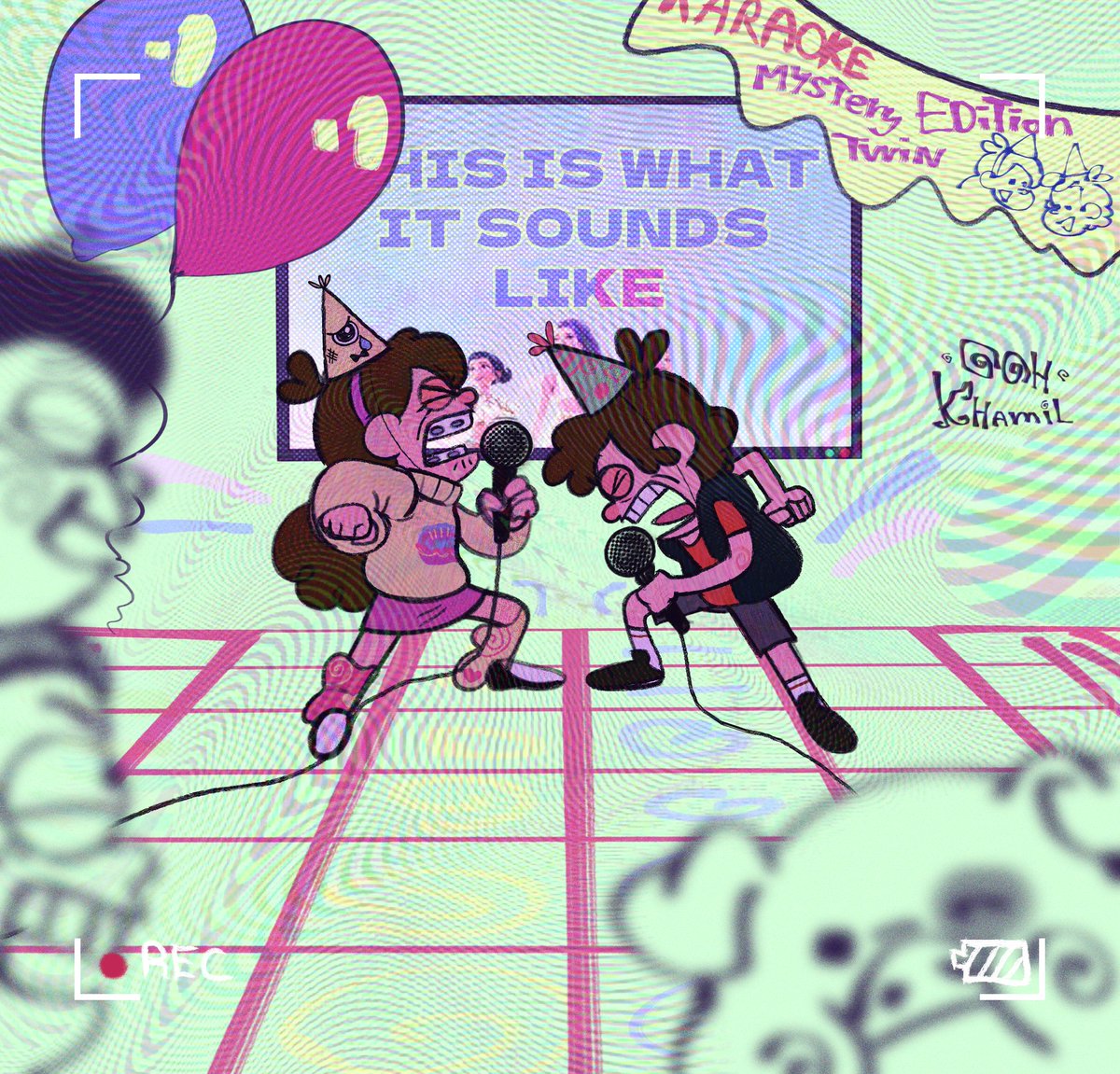 THEY'RE SEALING THE HONMOON AND WEIRDMAGEDDON 
HAPPY BIRTHDAY DIPPER &amp; MABEL
#Gravityfalls #Mabelpines #Dipperpines