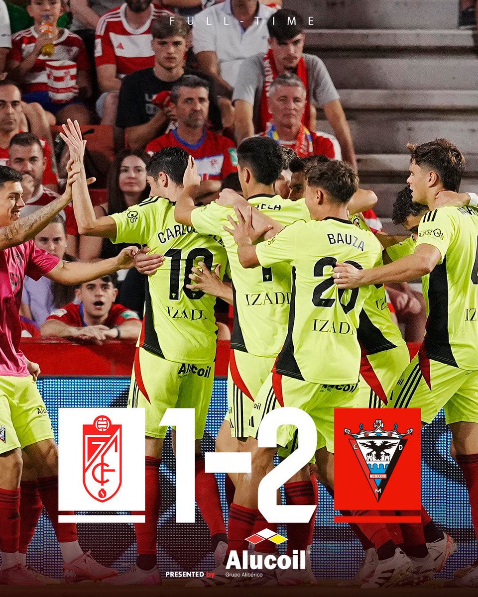 sR_DiDac's tweet photo. FINAL, FINAAAAL en el Estadio Nuevo Los Carmenes 🏟️
Conseguimos el primer + 3️⃣ de la temporada.
Gran partido del equipo, este es el camino a seguir.
Seguimos luchando TODOS JUNTOS, a por el Albacete.
AÚPA @CDMirandes 💪🏼🔴⚫️🐗 https://t.co/oUXUtUXPeo