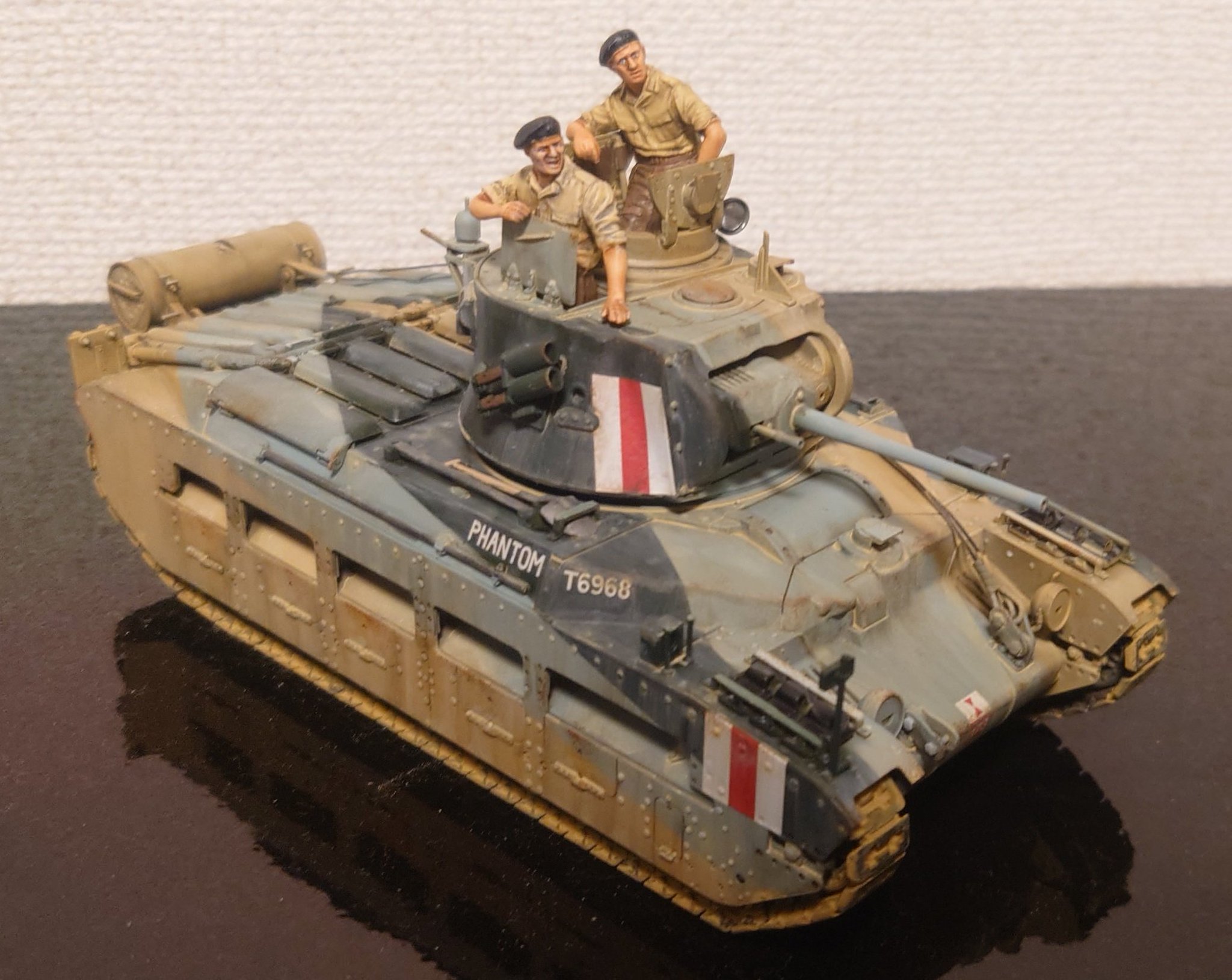 プラモデル完成品戦車1/35イギリス軍マチルダ ブシドウ on X: 