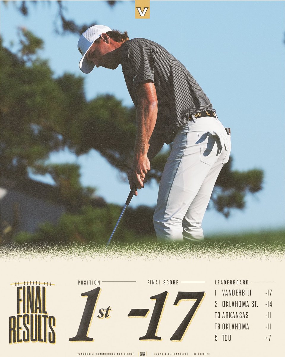 Vanderbilt Men's Golf tweet media