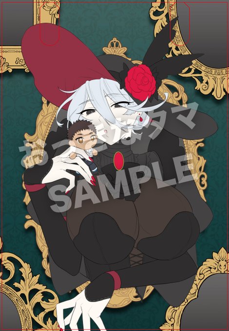 冬コミ新刊セットの紙袋、こんな感じのイラストにしようと思ってる!なかなか、良いのでは!? 