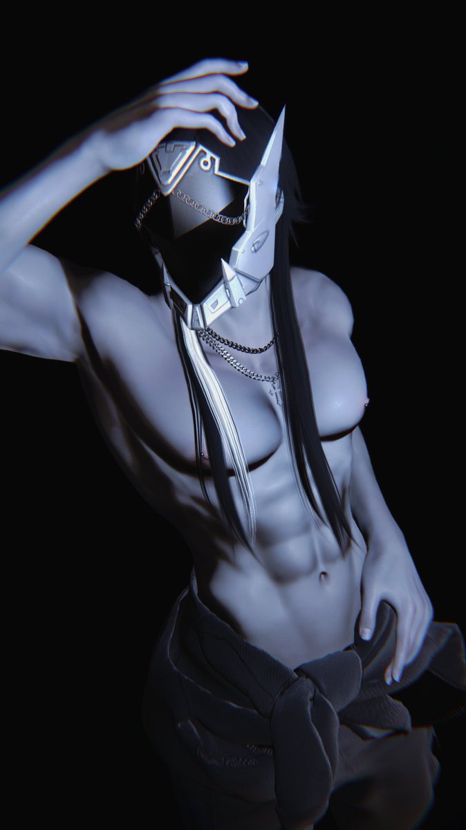 He forgot he can't lick his bicep with a mask on...

#gpose