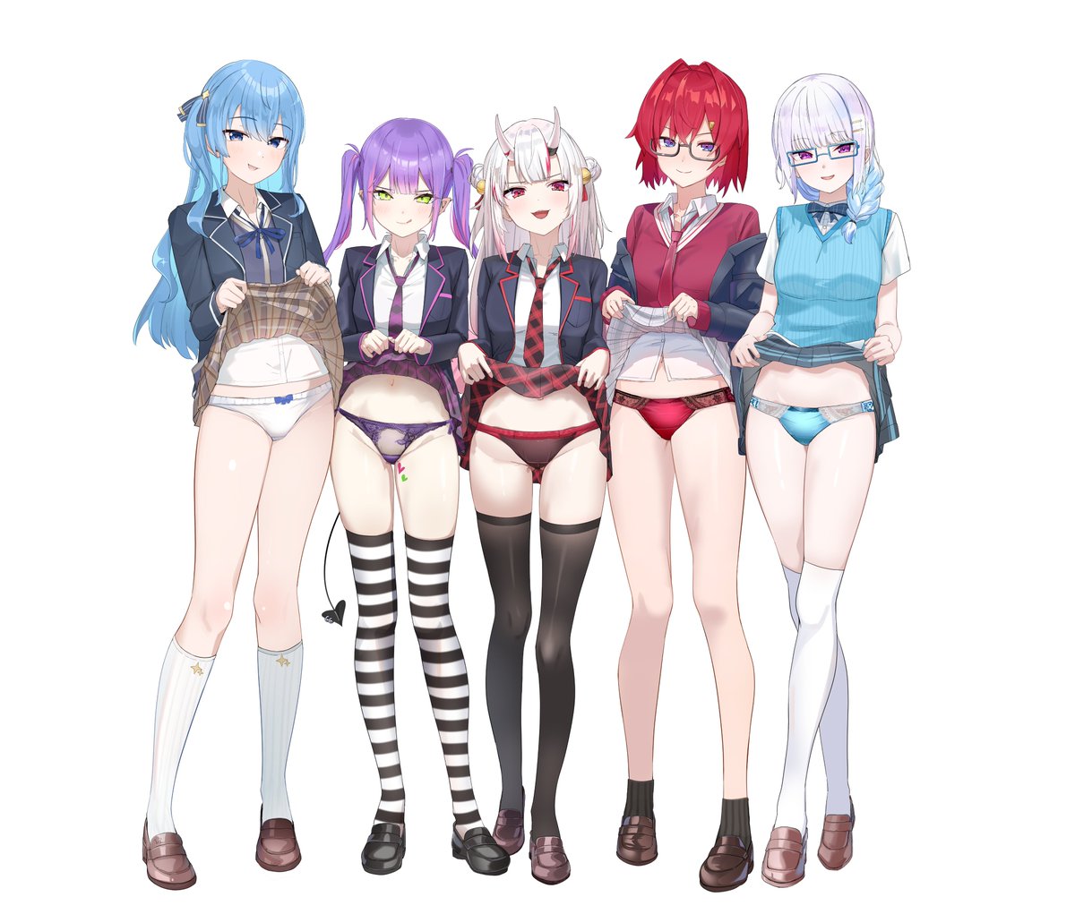 skebでご依頼いただきました!
なんと5名も!💙💜🩷❤️🩵
ありがとうございました。