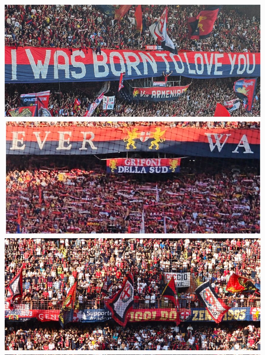 Tutto lo stadio...
Nord Sud e distinti
❤️💙
Partita decisa da episodi e noi con gli episodi non andiamo d'accordo!