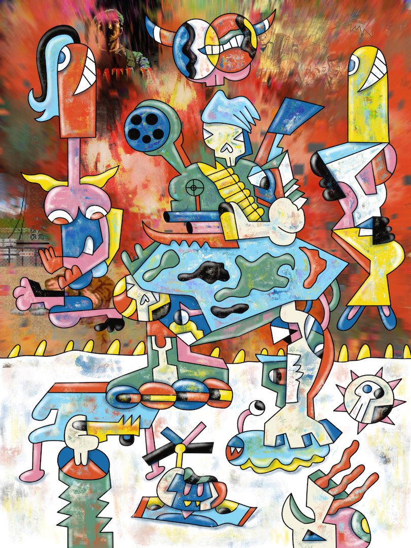 The program I'm using / my Artworks