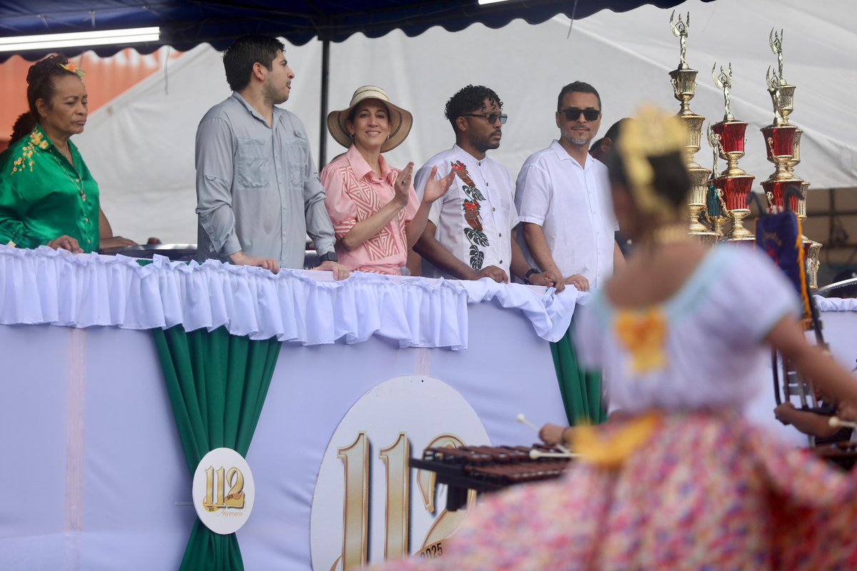 En el marco del 112 aniversario de la Fundación del Corregimiento de Juan Díaz, la ministra <a href="/MarujaHerrera8/">Maruja Herrera</a> participó como abanderada del Desfile Cívico, acompañando con orgullo a la comunidad en esta gran celebración. 🇵🇦🎉
