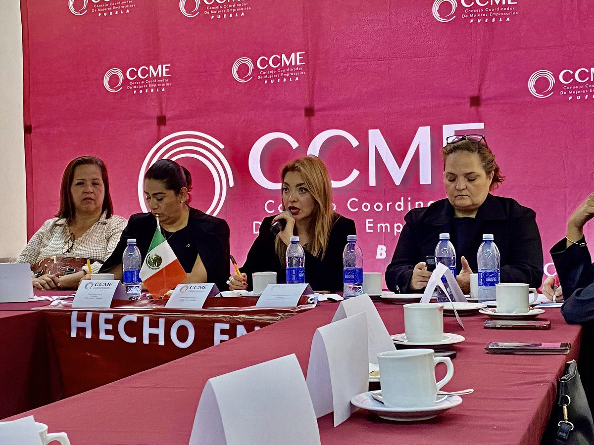 Como Presidenta <a href="/ccme_puebla/">CCME PUEBLA</a>, junto con la empresaria Karla Lopez , llevamos a cabo la Sesión de conformación de la Delegación Tehuacán, un espacio que marcará el inicio de una etapa para las mujeres empresarias de la región.

#EdhalíEmpresaria #EdhalíPorPuebla #Edhalí
