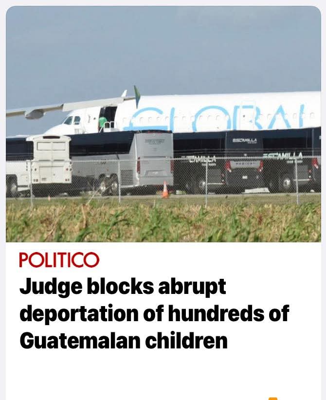 This regime is the most vile and grotesque ever 

MINOR CHILDREN WHAT THE FUCK IS WRONG WITH MAGA

“I have the government attempting to remove minor children from the country in the wee hours of the morning on a holiday weekend," U.S. District Judge Sparkle Sooknanan said.
