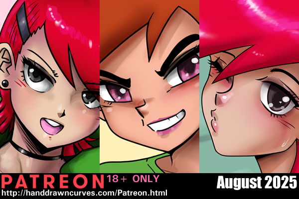 HDCNeo's tweet photo. For Patreon August 2025! We got two Frankie Fosters and a Vicky (Fairly Oddparents)! Alas, only 1 Frankie in a thong. Bikinis will never go out of season though. If you like to support me, click on https://t.co/9IcwhoJYXL TY! #nsfw #rule34 #r34 #fanart https://t.co/H7aRed2DFb