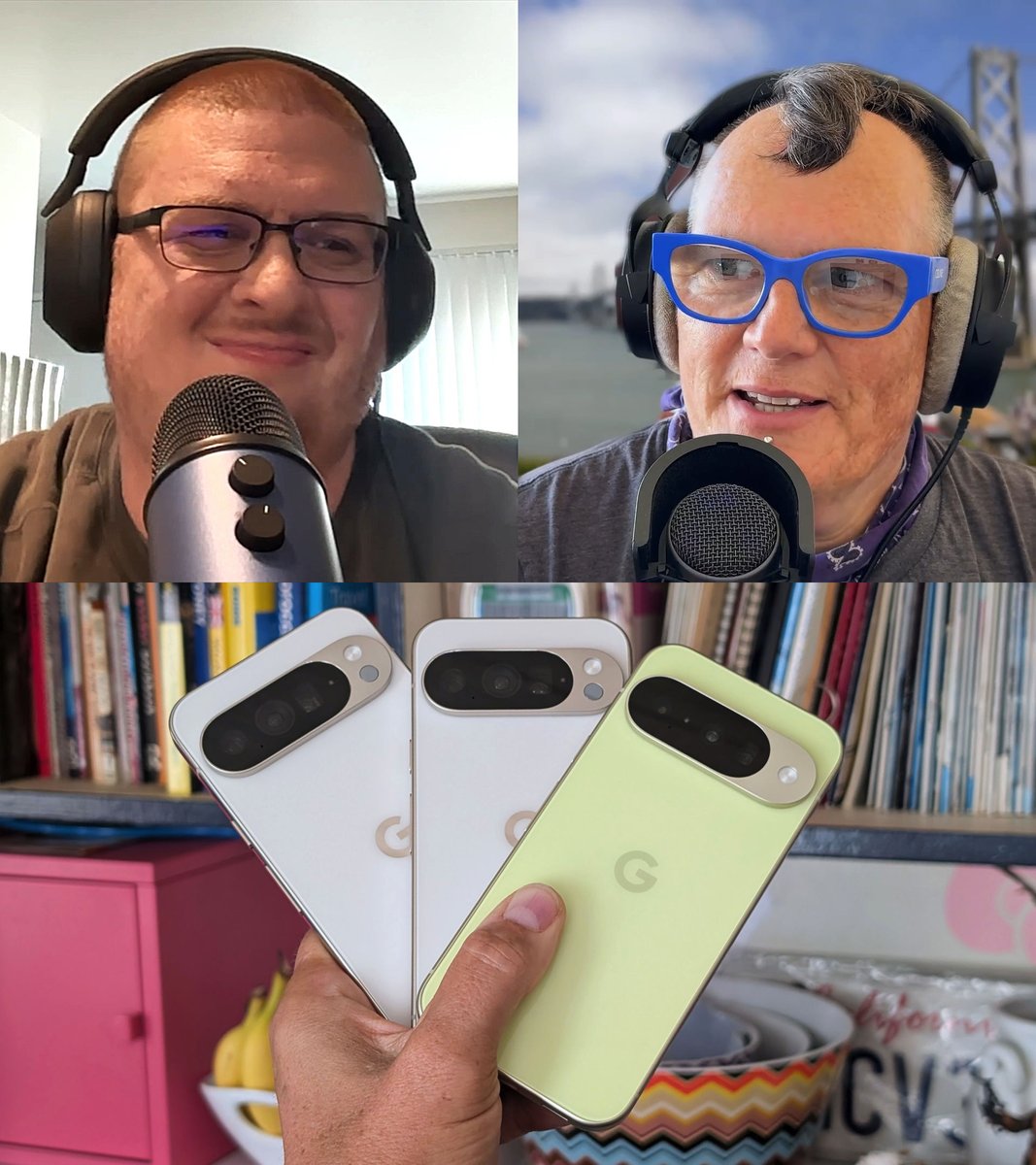 tnkgrl's tweet photo. It's time for a #Pixel10 and #Pixel10Pro review :) Listen to @alexmaxham and me on episode 442 of my #MobileTechPodcast as we review @madebygoogle's new flagships, share our first impressions on @Honorglobal's #MagicV5 foldable, and more! Subscribe... https://t.co/rBLV1hlSOt https://t.co/sYcEjk4ZUn