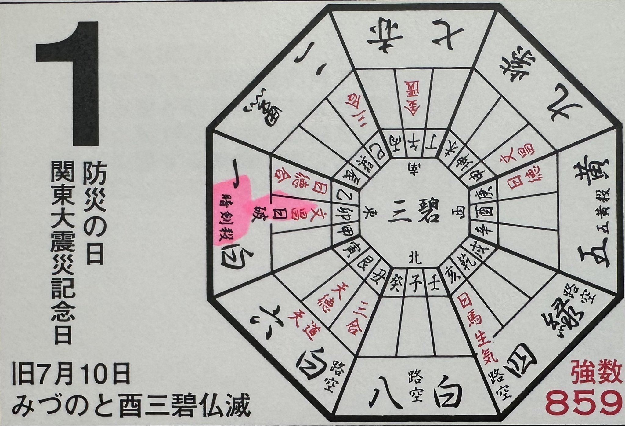 専用　方位凶殺避け三碧木星は令和6年2月4日から八方塞がりお持ち下さい☯ 専用 方位凶殺避け三碧木星は令和6年2月4日から
