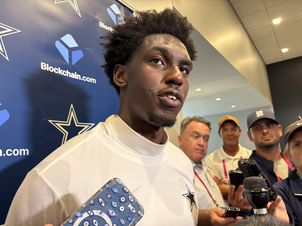 Cowboys CB DaRon Bland’s opening comments on getting his four-year extension:

“I want to thank God for the opportunity. Where I come from, not a lot of people get this opportunity to be here and do what I do. I just want to thank God for it.”