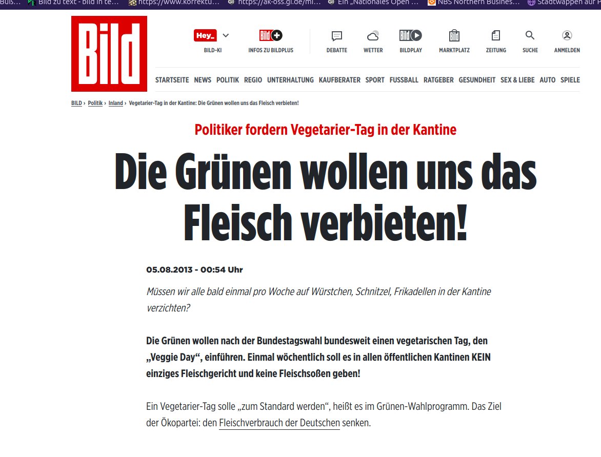 Joachim Jakobs (@personenprofil) on Twitter photo Liebe <a href="/tagesschau/">tagesschau</a> schön, dass Ihr Euch mit der #Realität beschäftigt! Endlich! Ist zwar zehn Jahre zu spät, aber egal!
Wenn Ihr das Thema vertiefen wolltet -- ich wüsste noch ein paar Aufhänger: #Corona #Energie (#Heizungsgesetz) #Ernährung #FBG #Ukraine Liebe <a href="/tagesschau/">tagesschau</a> schön, dass Ihr Euch mit der #Realität beschäftigt! Endlich! Ist zwar zehn Jahre zu spät, aber egal!
Wenn Ihr das Thema vertiefen wolltet -- ich wüsste noch ein paar Aufhänger: #Corona #Energie (#Heizungsgesetz) #Ernährung #FBG #Ukraine