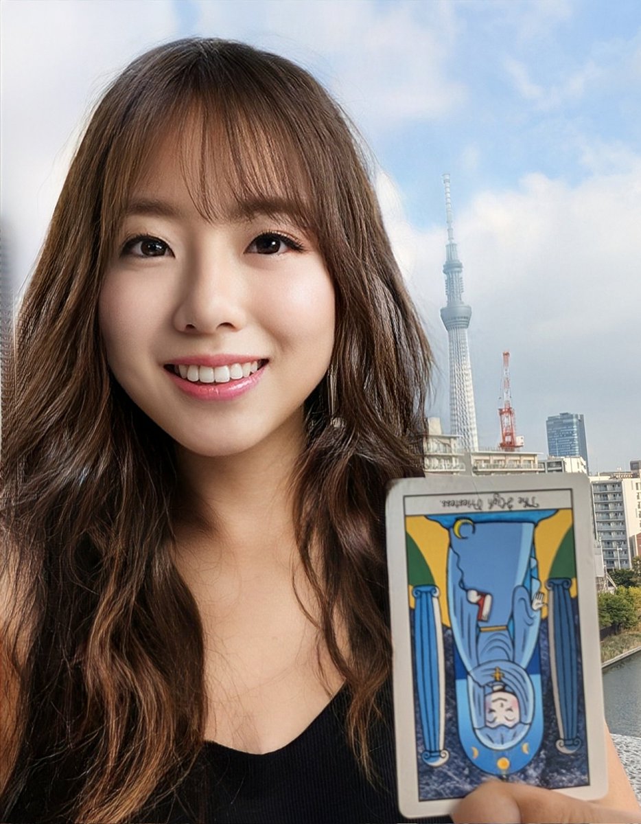 おはよ☀
今日から9月。J……なんでもありません🙄
今日のタロットは「女教皇（逆）」真実は静寂のうちにあり。
みなさん、よい一日を♥
#マカロンタロット
#おはようイグたん
#カワイイ化
#faceapper
#仮想空間の魔女