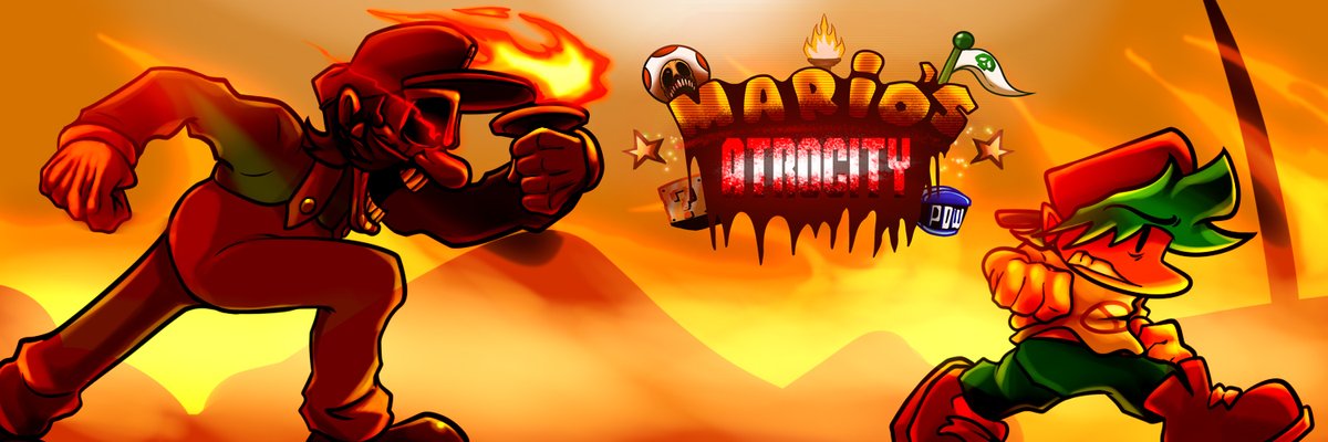 today this new banner was cooked.

 by:<a href="/Walcrack0/">Walcrack0</a> 

#fnf #horrorbrew #MARIOATROCITY #horrorbrewscommunity #marioexe #fnfmod