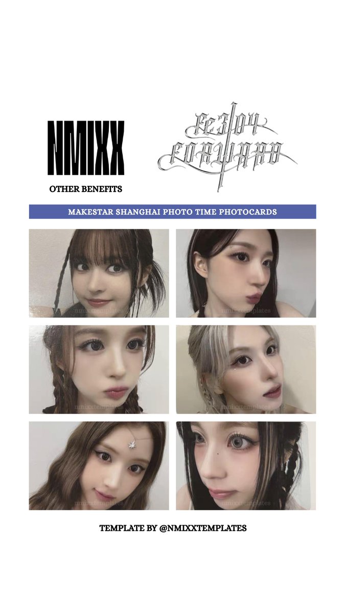 NMIXX FORWARD 中国 上海 makestar ラキドロ リリー 2枚 NMIXX FORWARD 中国上海 makestar ラキドロ はベイ 2枚 NMIXX FORWARD