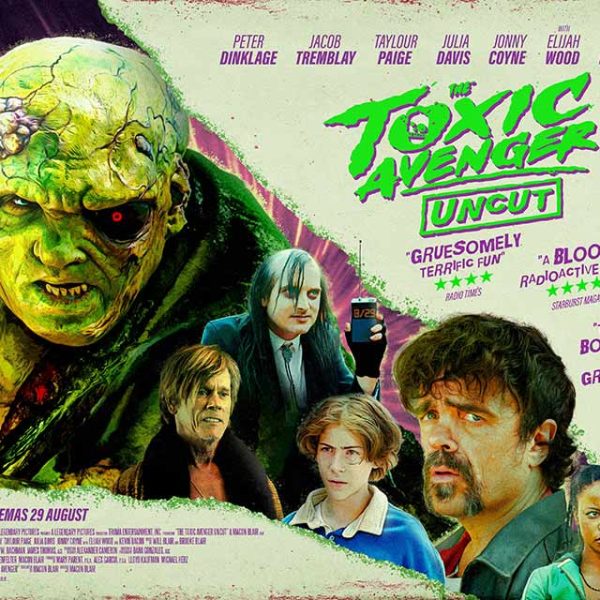 FrogofInsight's tweet photo. Just back from seeing @ToxicAvenger  and what a pleasant surprise. Everyone involved clearly understood the assignment. Entertaining from start to finish. A Bloody wild ride, embodying the spirit of the original @Troma_Team https://t.co/WTwhmHtYHF