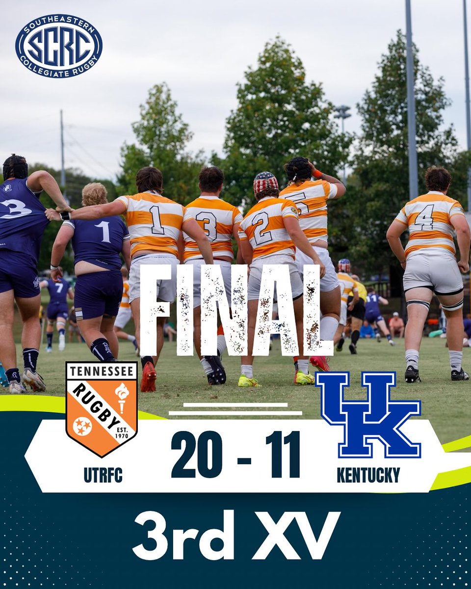Tennessee Rugby (@vol_rugby) on Twitter photo Vol Rugby achieved a clean sweep in our weekend's matches, with the 1st XV defeating Queens 2nd XV, & both the Tennessee 2nd & 3rd sides securing victories against their Kentucky counterparts on Saturday, August 30th in Knoxville. Vol Rugby achieved a clean sweep in our weekend's matches, with the 1st XV defeating Queens 2nd XV, & both the Tennessee 2nd & 3rd sides securing victories against their Kentucky counterparts on Saturday, August 30th in Knoxville.