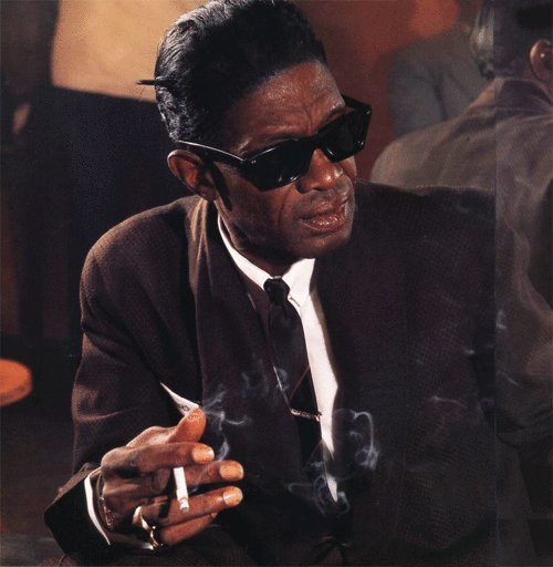Lightnin’ Hopkins  
Paris, 1962. 
Photo by ©Jean-Pierre Leloir