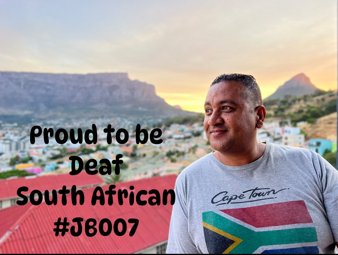 jabaarmohamed's tweet photo. Sept 1 kicks off National Month of Deaf People! 💙🤟Deaf Awareness isn’t about hearing aids or implants — it’s about:
👉 Human rights
👉 SASL &amp; communication
👉 Full participation in society
👉 Access &amp; inclusion for all
Join us in celebrating! 🙌
#DeafAwarenessMonth #Capetown https://t.co/I2j151UKu8