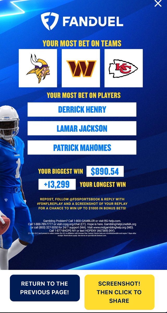 JarrettHyatt's tweet photo. @FDSportsbook #FDNFLREPLAY https://t.co/GBZlJF2l9G