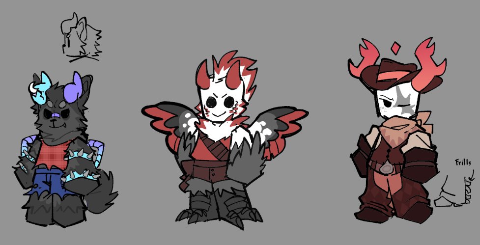 Soda_Stuff's tweet photo. 6th patreon batch is here :D hope u guys like !
werewolf coil
harpy sword
cowboy medkit https://t.co/NL5G9eIayV