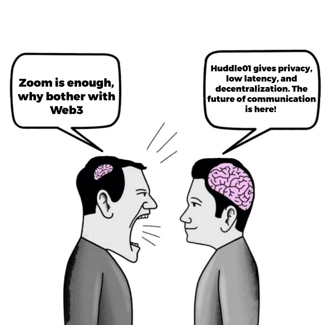 Ahyar255's tweet photo. Digital communication has entered a new era 🌐🚀 With @huddle01com we can meet on-chain with privacy, full control, and decentralization 💻 #Huddle01 #FutureOfComms https://t.co/9gxnnuLTWL