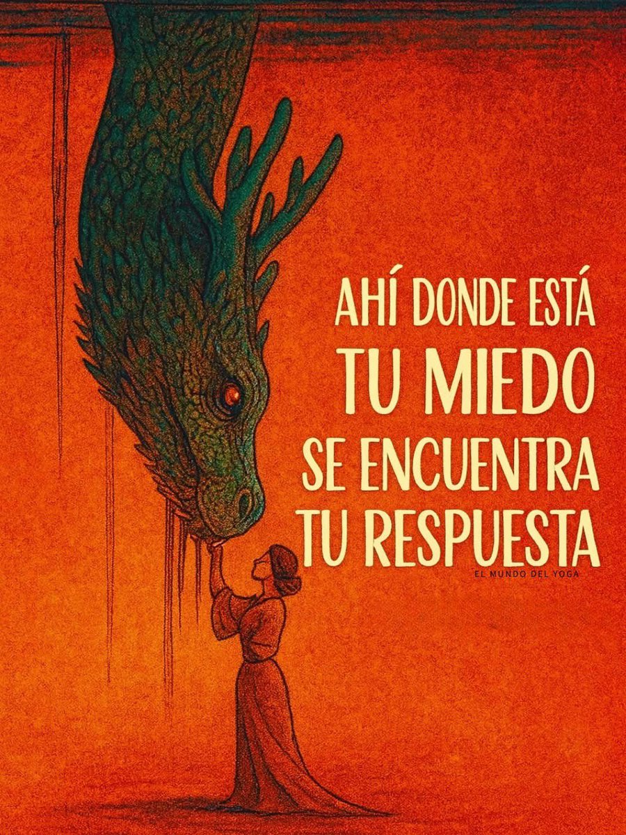 🌑 El miedo muchas veces se presenta como un dragón enorme frente a nosotros: imponente, intimidante, casi imposible de vencer. Pero lo que olvidamos es que ese dragón no está ahí para destruirnos, sino para mostrarnos dónde se esconde nuestro mayor tesoro interior.